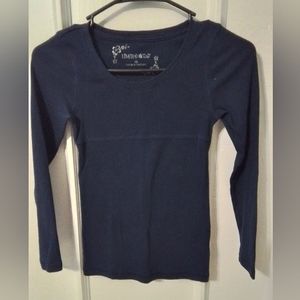 Navy Blue Limited Too long Sleeve
